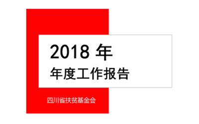 2018年四川省扶贫基金会工作报告